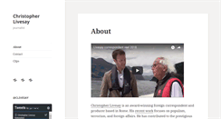Desktop Screenshot of christopherlivesay.com
